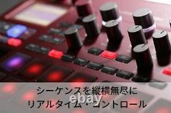 KORG ELECTRIBE2S RD Sampler Analog Modeling Sounds Red F/S NEW from Japan