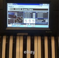 KORG KROME-61 Synthesizer Keyboard Workstation Sounds From Japan Used