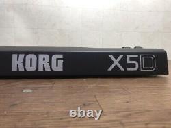 KORG X5D Keyboard Synthesizer 61 Keys Sound Module Multi-effects From Japan Used