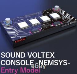 Konami SOUND VOLTEX CONSOLE NEMSYS Entry Model From Japan New