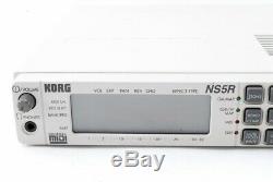 Korg NS5R Midi Sound Module withCable from Japan Exc++ #1092A