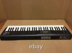 Korg X5D Keyboard Synthesizer Sound Module Multi-effects Used Japan From