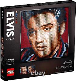 LEGO Lego Art Elvis Presley The King 31204 Sound Track 2445 pcs 18+ From Japan