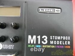 Line 6 M13 Stompbox Modeler (Sound Equipment) from Japan