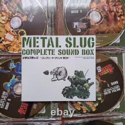 METAL SLUG COMPLETE SOUND BOX Limited Edition CD SNK Good From Japan used
