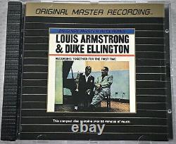 MFSL MOFI 24kt GOLD CD UDCD514 Armstrong & Ellington Together for the First Time