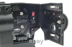 MINT+++? Fujica Single-8 Sound ZM800 Cine Camera + Hood, Microphone From JAPAN
