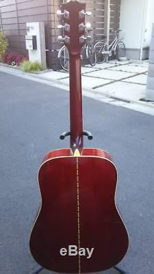 MORRIS WD-30 Acoustic Guitar 1977 sound Excellent+++ condition Used from japan