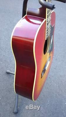 MORRIS WD-30 Acoustic Guitar 1977 sound Excellent+++ condition Used from japan