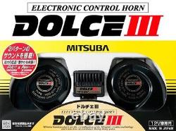 Mitsuba Dolce III 3 HOS-07B Low Bass Sound Car Horn Car Parts from JAPAN NEW