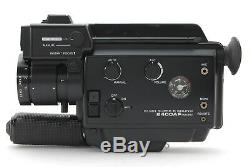 NEAR MINT ELMO SUPER 8 SOUND 2400AF MACRO Super8 Movie Camera From JAPAN #536