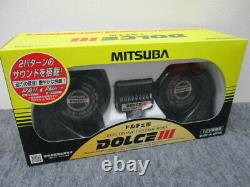 NEW Mitsuba Dolce III 3 HOS-07B Low Bass Sound Car Horn Car Parts from JAPAN