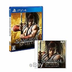 NEW PS 4 SAMURAI SPIRITS + SOUND TRACK CD PACK Special Edition From Japan