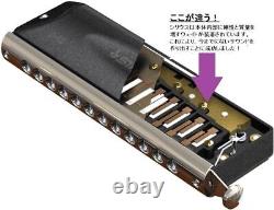 NEW? SUZUKI Chromatic Harmonica 14 holes 56 sounds S-56S Direct From Japan