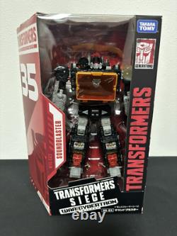 NEW TAKARA TOMY Limited Transformers Siege Sound Blaster SG-EX figure From Japan