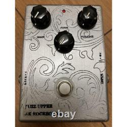 NK Rock Sound Fuzz Upper Octave Fuzz Pedal Very Rare Used from Japan Silver