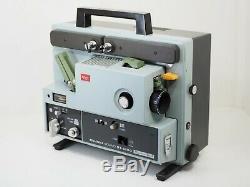 NMint ELMO ST-1200 Super 8 8mm Sound Movie Projector with Case From Japan 560