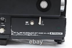 Near MINT Elmo Sound ST-600 M 2-Track Super 8 MOVIE PROJECTOR From JAPAN