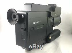 Near Mint ELMO Super 8 Sound 2600AF MACRO 8mm Movie Camera Tested From JAPAN