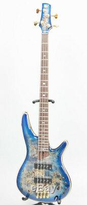 New Ibanez SR2600-CBB (Cerulean Blue Burst) sound Rare Bass Guitar from japan