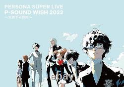 New PERSONA SUPER LIVE P-SOUND WISH 2022 2 Blu-ray From Japan F/S