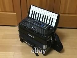 New Roland FR-1X BK Accordion PBM Sound Source 128Sound 26 Keys Black From Japan
