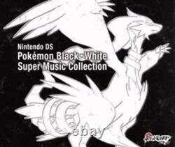 Nintendo DS Pokemon Black and White Super Music Collection CD used From JAPAN