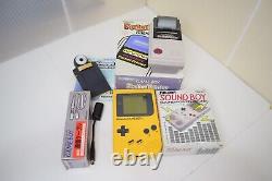 Nintendo Game Boy+Pocket Printer+Pocket Camera+SOUND BOY Tested imported from JP