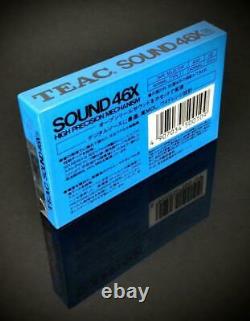 Open Reel Cassette Tape TEAC SOUND 46X Blue from Japan