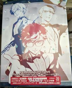 PERSONA SUPER LIVE P-SOUND STREET 2019 First Limited Edition Blu-ray From Japan