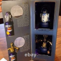 Pepsi Star Wars Sound Big Cap Set R2-D2 & C-3PO from Japan Free Shipping