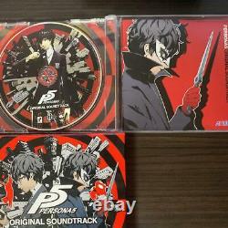 Persona 3 4 5 CD 4 pieces set Sound Track OST from Japan Rare