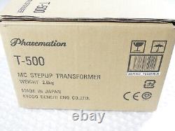 Phasemation T-500 MC Step-Up Transformer High Sound Quality from Japan