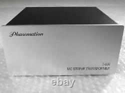 Phasemation T-500 MC Step-Up Transformer High Sound Quality from Japan