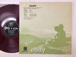 Pink Floyd sound track from the film MORE JAPAN ORIGINAL ODEON RED WAX OP80165