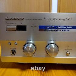 Pioneer A-D5a integrated amplifier silver Used Tested good sound, From Japan