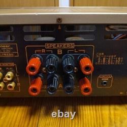 Pioneer A-D5a integrated amplifier silver Used Tested good sound, From Japan