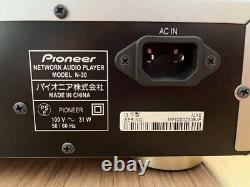 Pioneer N-30 Network Audio Player Sleek Silver Design Excellent Sound from JAPAN