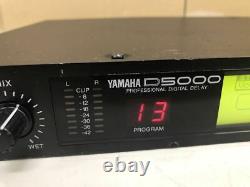 RARE YAMAHA D5000 Professional Digital Delay Sound Processor Audio 