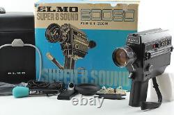 READ Near MINT ELMO SUPER Super 8 SOUND 600 SD Movie Camera From JAPAN