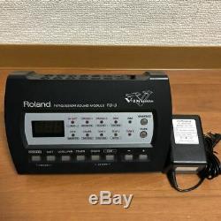 ROLAND TD-3 Drum Module Electronic Percussion Sound Brain from Japan