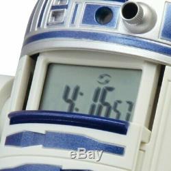Rhythm clock RHYTHM STAR WARS (Star Wars) R2-D2 sound action Alarm. From Japan