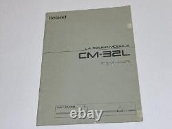 Roland CM-32L LA Sound Module Tested Working Dedicated Adapter Used From Japan