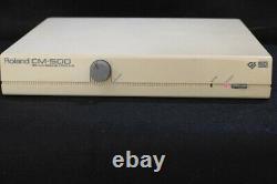 Roland CM-500 GS/LA Sound Module with power supply CM-300 CM-32L From Japan used