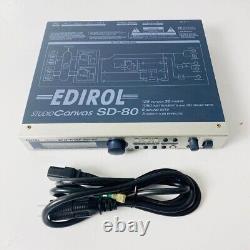 Roland Edirol SD-80 Studio Canvas MIDI Sound Module From Japan