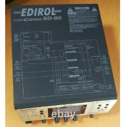 Roland Edirol Studio Canvas SD-90 128-Voice Midi Sound Source AC100V from JP F/S