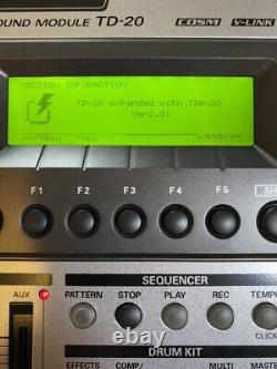 Roland Electronic Drums TDW-20 Sound Module Fast Free Shipping from Japan