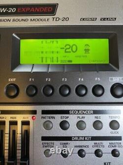 Roland Electronic Drums TDW-20 Sound Module Fast Free Shipping from Japan