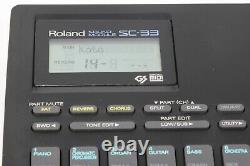 Roland SC-33 Sound Canvas Sound Module Rare New Internal Battery From Japan