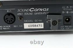 Roland SC-55 SC55 Sound Canvas Midi Sound Module GS Sound From JP